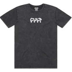 Acidwash Logo Tee<CULT CREW Sale