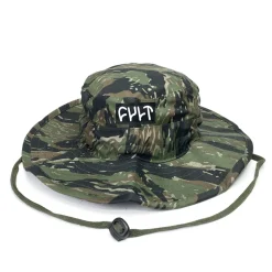 Adjustable Boonie Cap / tiger camo<CULT CREW New