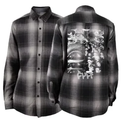 Brainwashed Flannel<CULT CREW Outlet