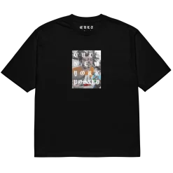 Cult x Silent "Posted Cover" Heavyweight Tee / black<CULT CREW Best