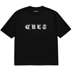 Cult x Silent "Posted" Heavyweight Tee / black<CULT CREW