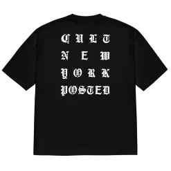 Cult x Silent "Posted" Heavyweight Tee / black<CULT CREW