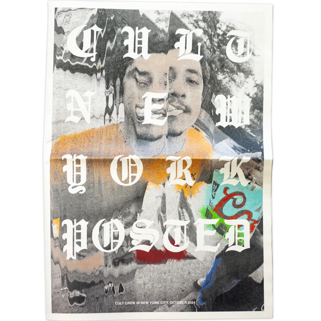 Cult x Silent "Posted" Newspaper<CULT CREW