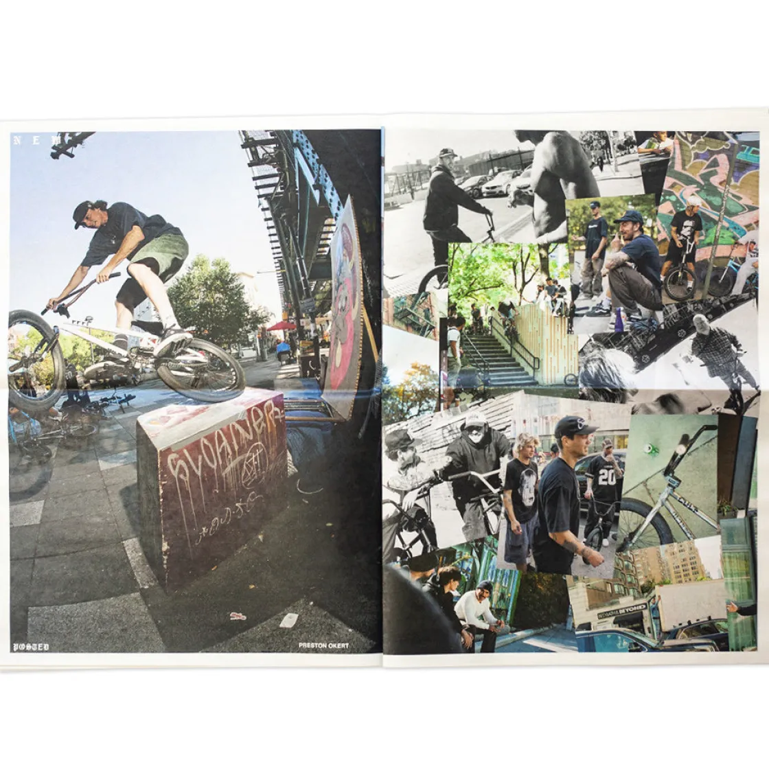 Cult x Silent "Posted" Newspaper<CULT CREW