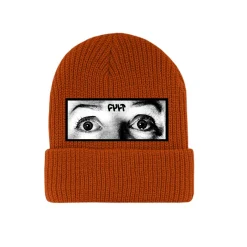 Eyes Beanie / burnt orange<CULT CREW Outlet