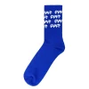 Pattern Socks / blue<CULT CREW