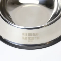 Stainless Dog Bowl<CULT CREW