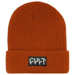 Witness Beanie / ribbed burnt orange<CULT CREW Best