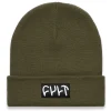 Witness Beanie / tight knit army green<CULT CREW Outlet