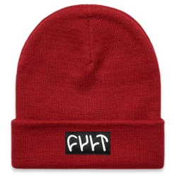 Witness Beanie / tight knit cardinal<CULT CREW New